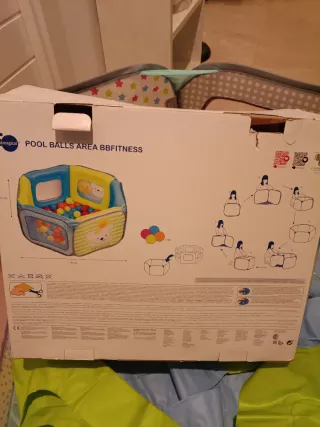 Parque de Bolas Infantil Babyfitness Kiconico