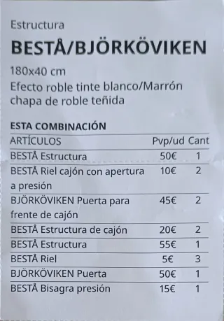 Mueble de madera multiusos