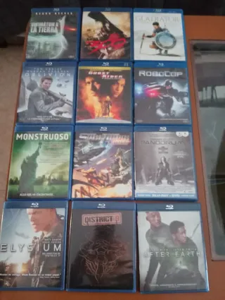 Lote Películas Blu-ray Acción y Ciencia Ficción