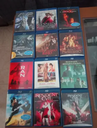 Lote Películas Blu-ray Acción y Ciencia Ficción