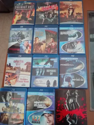Lote Películas Blu-ray Acción y Ciencia Ficción