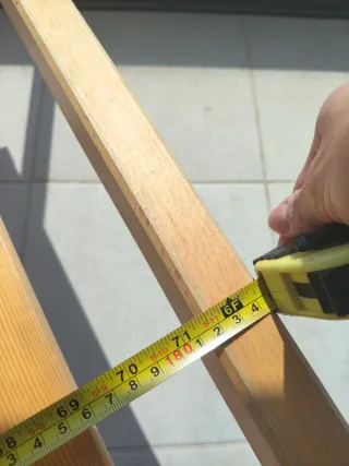 Sofá de madera interior/exterior