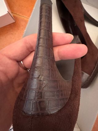 Zapatos de tacón Marypaz marrones