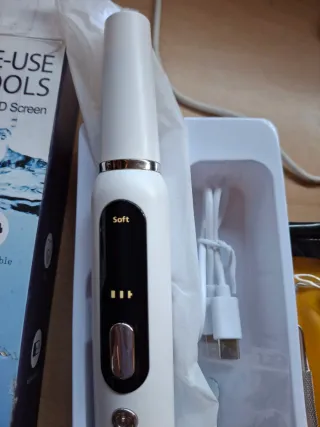 Kit Limpiador Dental Eléctrico LED