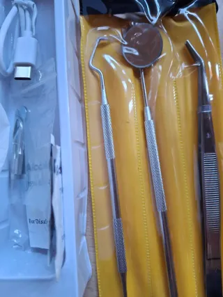 Kit Limpiador Dental Eléctrico LED