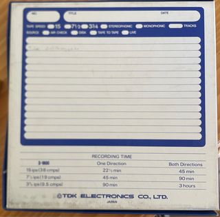 2 Cintas TDK LB-1800 y S-1800 Nuevas Magnetoscopio