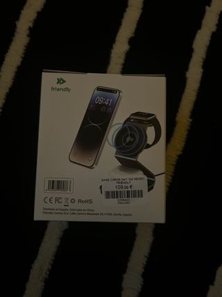 Cargador 3 en 1 Friendly Qi2 iPhone