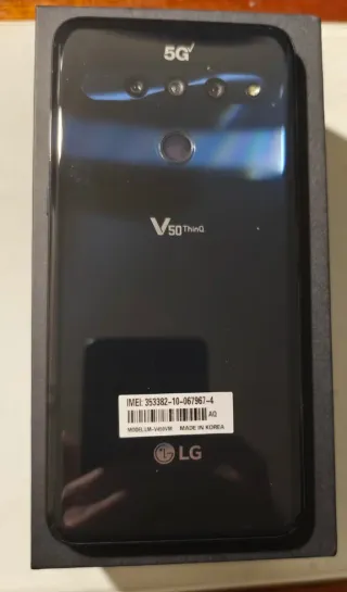 LG V50 ThinQ Verizon Gris LM V-450VM