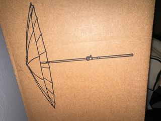 Parasol Shangai El Corte Inglés Beige 270cm