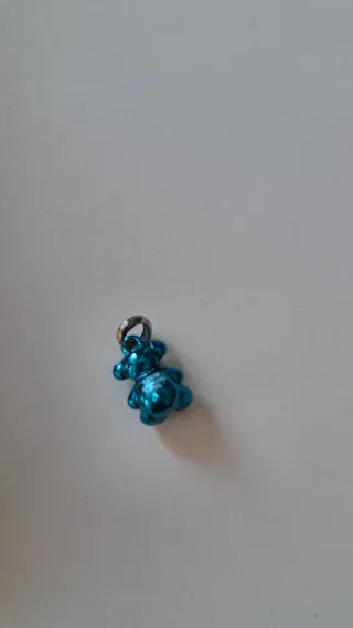 Colgante Oso Tous Azul y Plateado