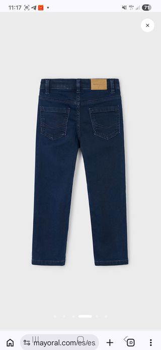 Vaqueros niño Mayoral nuevos talla 6 (116)