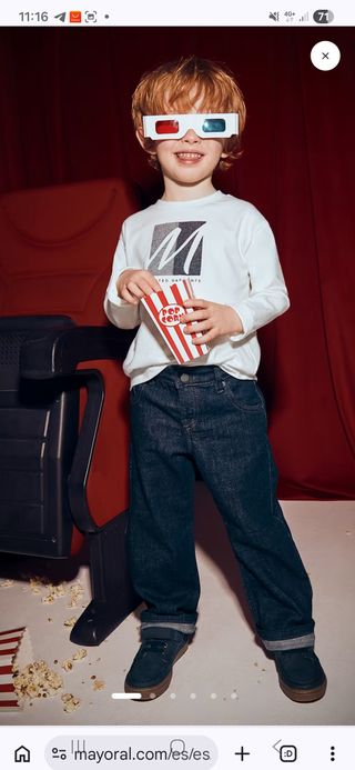 Vaqueros niño Mayoral nuevos talla 6 (116)