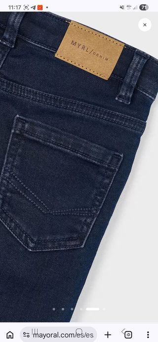 Vaqueros niño Mayoral nuevos talla 6 (116)