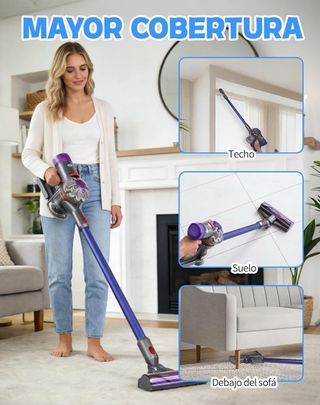 NUEVO! Tubo Extensión Aspiradora Dyson Azul V7 V11