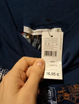 Pantalón pijama premamá Woman Secret Nuevo