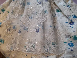 Traje de Fallera 5-7 años con manteletas