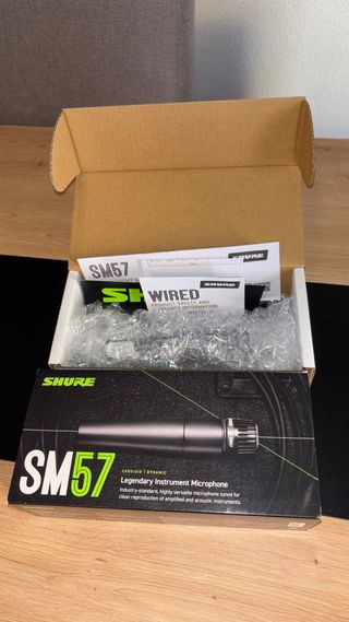 Micrófono Shure SM57 LC Nuevo en Caja