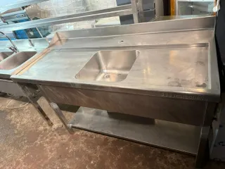 Fregadero industrial acero inoxidable