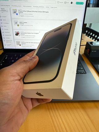 iPhone 14 Pro Caja Original Con Cable
