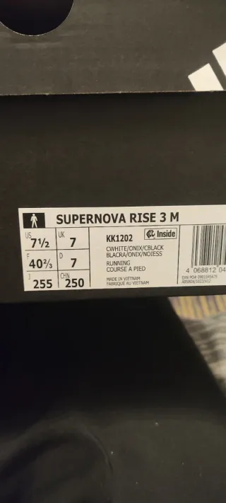 Adidas Supernova Rise 3 Zapatillas Running Talla 4