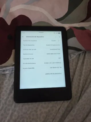 Kindle 10ª Gen. Wifi 6 GB Negro