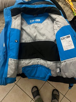 Giacca sci DKB blu Taglia M Stato Buono