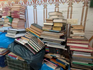 Regalo donación libros cientos gratis