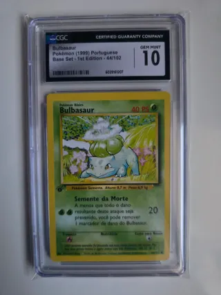 Cartas Pokémon 1st Edition CGC y PSA