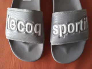 Chanclas Le Coq Sportif Unisex Gris