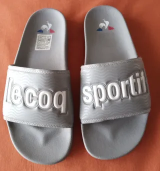 Chanclas Le Coq Sportif Unisex Gris