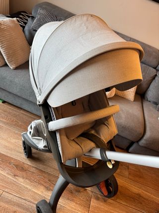 Carrello+seggiolino Stokke Xplory+sacchi su misura, borse