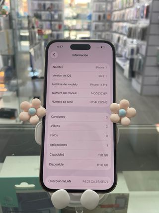 iPhone 14 Pro 128GB Dorado