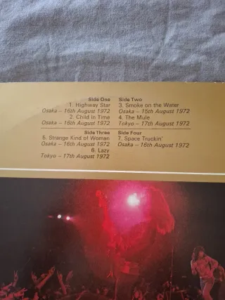 Deep Purple Made in Japan Doble Vinilo