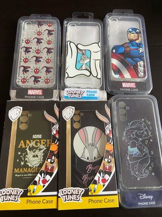 Funda Samsung A14 4G/5G Marvel/Looney Tunes/Disney