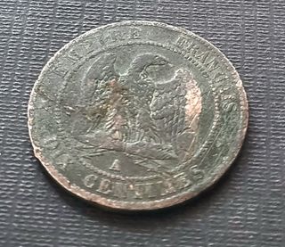 Moneda Francia 1856 Napoleón III