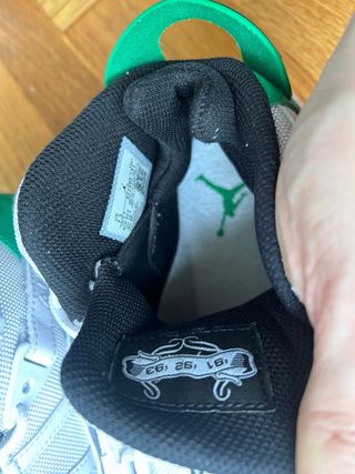 Zapatillas Jordan 6 Rings Blancas y Verdes