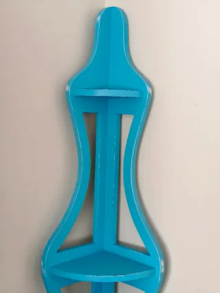 Estantería Esquinera Vintage Restaurada