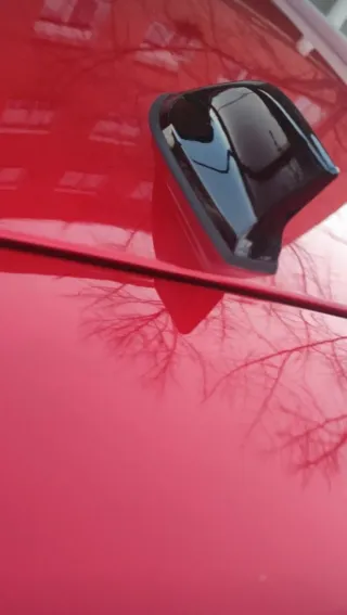 Antena Tiburón Coche Negra