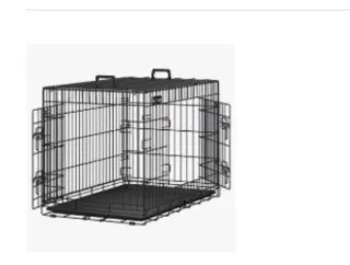 Jaula Perro Desmontable Negra