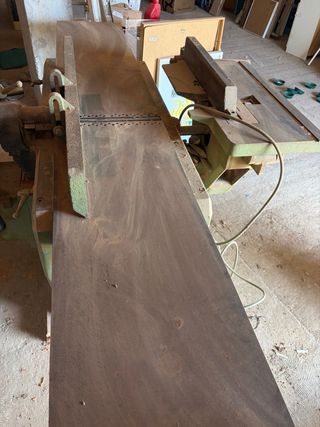 Cepilladora de fundición para madera