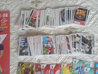 Lote 265 Cromos Fútbol + Álbum Panini Liga 23-24