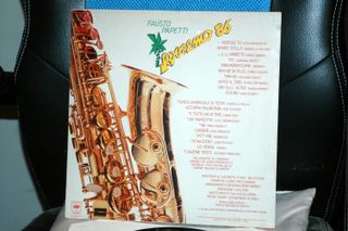 Disco Vinile 33 Giri Fausto Papetti Saxremo 86