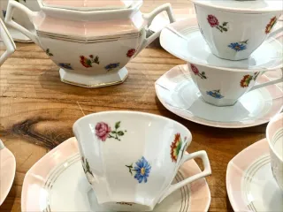 Juego de Café/Té de Pocelana Fina Francesa Limoges