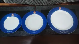 Vajilla Real Madrid 18 piezas