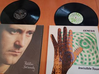 Lote Vinilos Phil Collins y Genesis