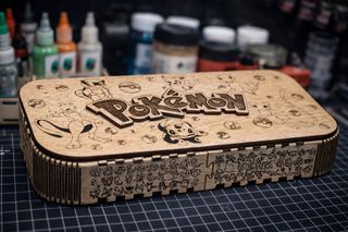 Estuche madera Nintendo Switch Pokémon