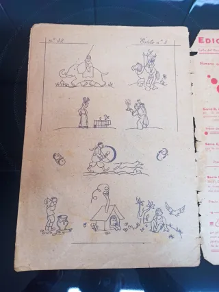 Antigua revista bordados lencería, juegos cama....