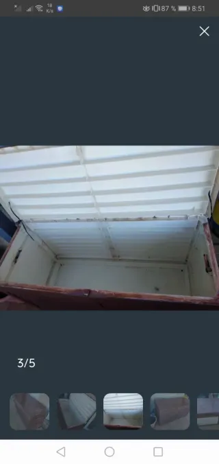 Baúl exterior de almacenaje