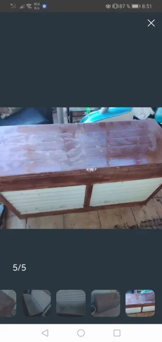 Baúl exterior de almacenaje