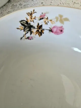 7 Bol de porcelana con flores